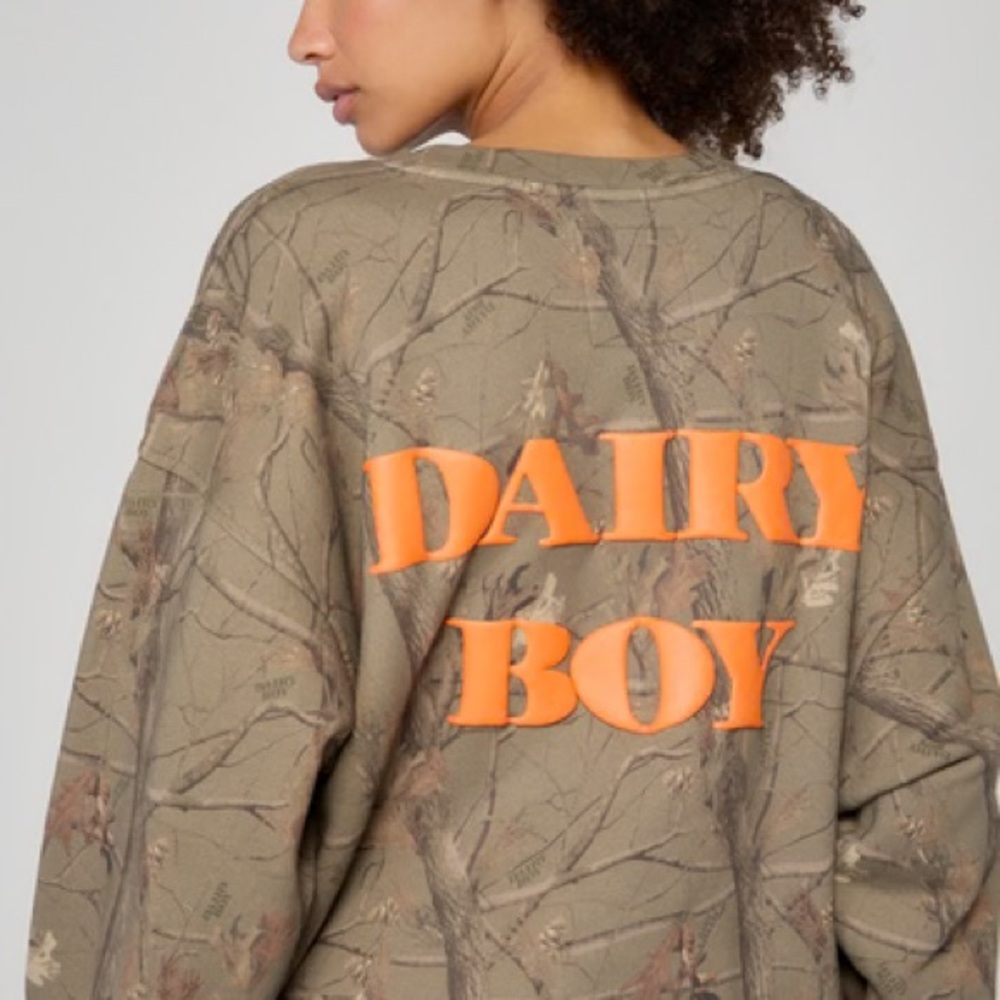 Dairy Boy - Oversized Crewneck